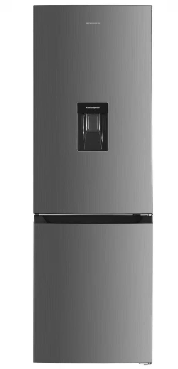 Heinner HCNF-HM291INVXWDE++ Koel-vriescombinatie met Waterdispenser 291 L – No Frost – Inverter Motor – Elektronische Bediening – Omkeerbare Deur – RVS – 5 Jaar Garantie — afbeelding 1
