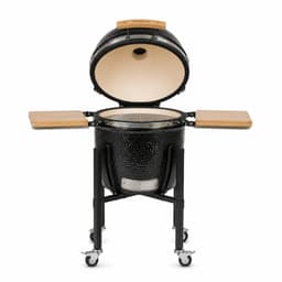 Monolith ONE.55 Kamado BBQ – Starterset met Onderstel & Zijtafels – Ø44 cm – Incl. SGS-systeem, RVS Roosters & Accessoires – Zwart — thumbnail 1