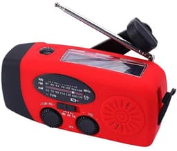 Nexxt Noodradio – Altijd Bereikbaar Zonder Stroom – Solar & Handdynamo – Voor Noodsituaties en Outdoor — thumbnail 1
