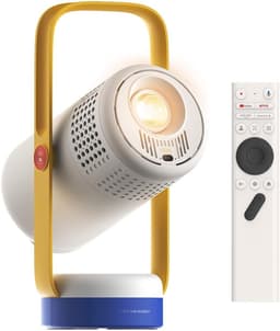 Beamer 1080P Draagbaar - Mini Projector met Accu, Google TV, Autofocus en Bluetooth Speaker — thumbnail 1