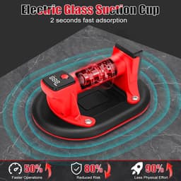 Elektrische Tegelzuignap met Digitale Display voor Zwaar Glas en Tegels — thumbnail 3