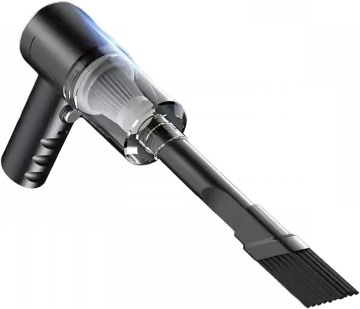 Draadloze Auto Stofzuiger - Handstofzuiger Auto - Auto Interieur Reinigen - Dubbele Koperen Motor - 120 Watt - Zwart — afbeelding 1