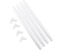 Verstelbare Plastic Borduurframes voor Borduren, Quilten en Naaldwerk - DIY Gereedschap voor Cross Stitch (20 x 20 cm)