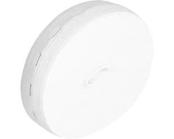 Hoogwaardige Elastische Band voor Naaiwerk, Geschikt voor Knopen en Diverse Creatieve Projecten, 5.5 Yard (Wit)