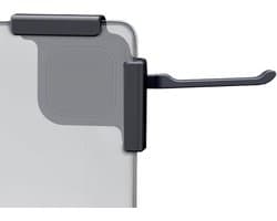 Hoofdtelefoonstandaard Monitor - Koptelefoonhouder Bureau - Bureau Organiseren - Snelle Installatie Klem - 16 x 9 x 7 cm - Zwart