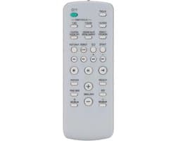 Universele Vervangende Afstandsbediening voor CD HIFI Systemen, Compatibel met Diverse Modellen zoals RM SC3, RM SC30 en MHC RG490S