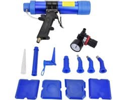 Verstelbare Pneumatische Kitpistool voor Glaslijm, 310ml Cartridge, Ideaal voor Lijmen en Sealen