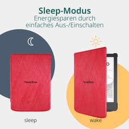 PocketBook Verse Pro Passion Red e-reader – Inclusief Rood Hoesje (shell cover) – Voordeelbundel — thumbnail 5
