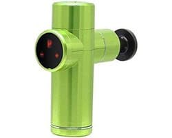 Draagbaar Massagepistool - Mini Percussie Massager - Spierherstel - Stille Borstelloze Motor - 400g Gewicht - Zwart