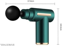 Massagepistool - Spier Stimulator - Spierherstel - 6 Snelheden - 06 kg - Zwart — thumbnail 5