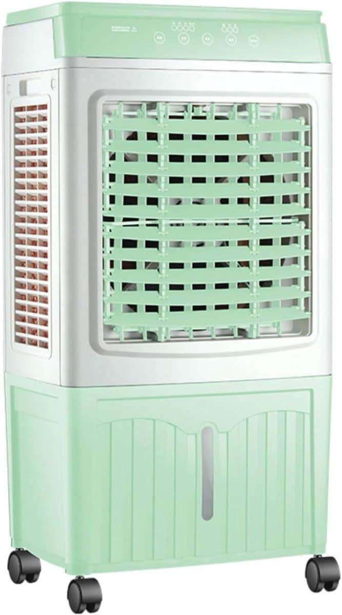 Mobiele Airco - Luchtkoeler Ventilator - Ruimte Koelen - Verdampingskoeling - 47x35x93CM - Wit — afbeelding 1