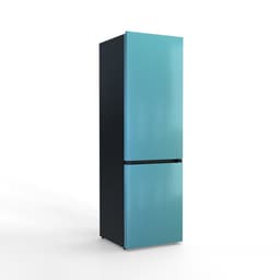 NUNKI LARGECOMBI-FSKY / Combi Bottom Koelkast, E, 198+71l, Gloss sky Blue (Front only) — thumbnail 5