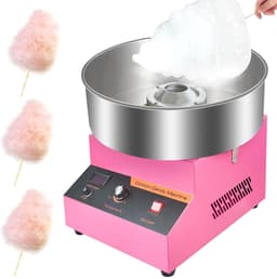 Dailygoods - Elektrische Suikerspinmachine 1000 W met Roestvrijstalen Kom — thumbnail 1
