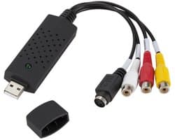 USB-videocapturekaart, eenvoudige USB-capturekaart, AV-signaalacquisitie-datacapturekaart