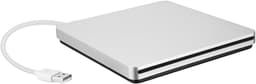 Externe Schijf - Dvd Brander - Data Back-up - Ultradun Ontwerp - 142 cm - Zilver — thumbnail 1