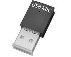 TRANSNECT Mini USB Microfoon met Ruisonderdrukking voor PC - Geschikt voor Vergadering, Bellen en Gaming