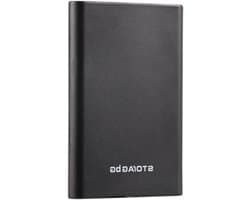 Mobiele Harde Schijf - Externe Opslag - Bestanden Opslaan - Supersnelle USB 3.0 - 500GB - Zwart