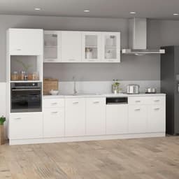 Vaatwasserpaneel - Keukenfront - Keuken Integratie - Duurzaam Hout - 45 x 67 cm - Wit — thumbnail 3