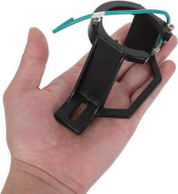 Montagebeugel Plafondventilator - Ventilator Ophanging - Stabiele Ventilatie - Voor Schuine Plafonds - 11.7 cm - Zwart — thumbnail 2