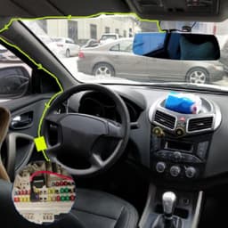 ONF3 - Dash Cam Hardwire Kit - Mini USB Voeding Adapter - Compact formaat - Auto Camera - Betrouwbare voeding - Geschikt voor voertuigen - Zwart — thumbnail 2