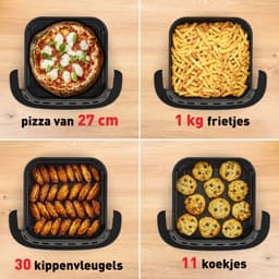 Tefal Easy Fry XL Surface FW4018 - Airfryer - 4L - Voor Pizza - XL Formaat - Voor 4 Personen — thumbnail 5
