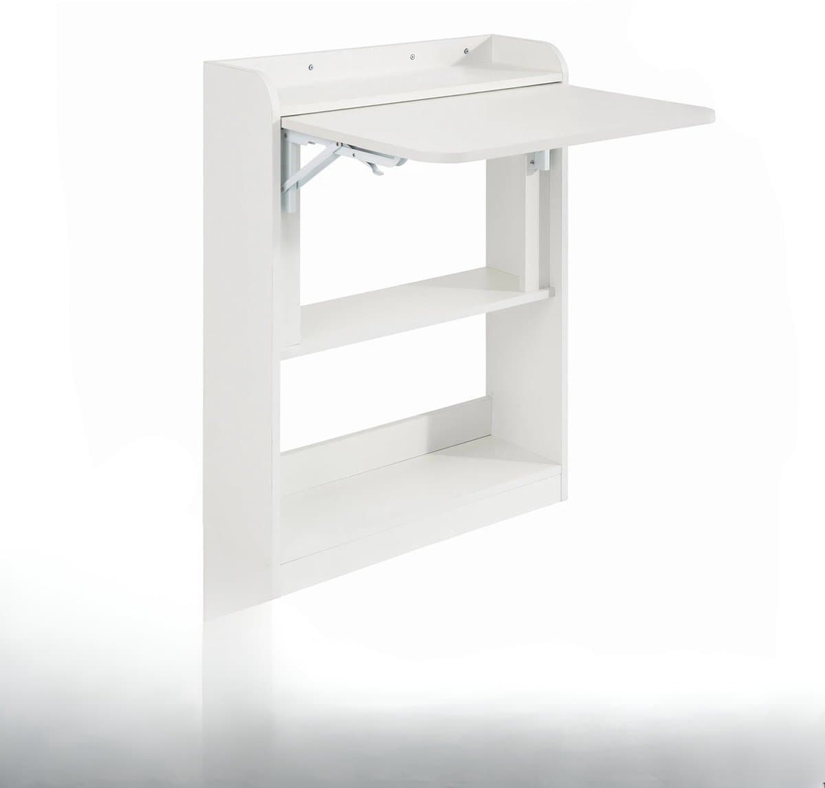 Mosh Stories Opvouwbaar Computerbureau – Ruimtebesparend bureau – Modern MDF Bureau voor Kleine Ruimtes - Wandtafel - Uitklapbaar — afbeelding 1