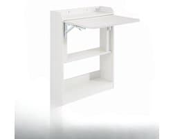 Mosh Stories Opvouwbaar Computerbureau – Ruimtebesparend bureau – Modern MDF Bureau voor Kleine Ruimtes - Wandtafel - Uitklapbaar