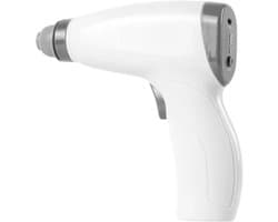 Elektrisch Cupping Gun met Vacuüm Massage - Lymfedrainage Functie - Draadloos USB Oplaadbaar - 5 Instelbare Zuigniveaus - Ideaal voor Spierherstel, Diepe Weefselmassage en Ontspanning - Inclusief Verlengbuis en Gebruiksvriendelijk Design - Wit