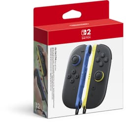 Nintendo Switch 2 Joy-Con Controller Paar - Blauw/Geel — thumbnail 2