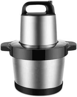 Keukenmachine - Keukenrobot hakmolen - Eten bereiden - Krachtige 1000W motor - 6 liter kom - Zilver — thumbnail 1