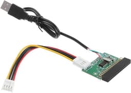 Externe diskettestation - Converter schijf - Gegevens overzetten - Hoge snelheid USB - 20 cm kabel - Zwart — thumbnail 1