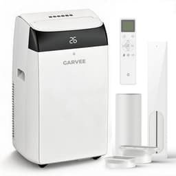 Danky Mobiele Airco 10000 BTU – 4-in-1 Mobiele Airconditioner met Koelen & Ontvochtigen & Ventileren, Stil <50 dB, Digital Display + Afstandsbediening, 24h Timer, Raamkit, tot 51 m² - Energieklasse A+ — thumbnail 1