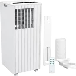 Danky Mobiele Airco 9000 BTU - Mobiele Airconditioner 3-in-1 (Koelen, Ontvochtigen, Ventileren) - 2.6kW - Geschikt Voor Ruimtes Tot 20-35 m² - Slaapmodus - 24-uurs Timer - Afstandsbediening - Energieklasse A — thumbnail 1