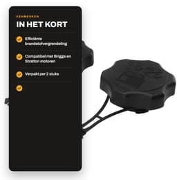 Dailygoods- Tankdop Efficiënte Brandstofvergrendeling - Geschikt voor Grasmaaier - Motorgrasmaaier - Verlengde Levensduur - Voorkomt Vuil/Vocht - Optimale Productprestaties - Brandstoftankdeksel — thumbnail 5