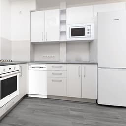 Inbouw Magnetron - Compacte Oven - Snel Maaltijden Bereiden - Mechanische Timer - 20 Liter - Wit RVS — thumbnail 3