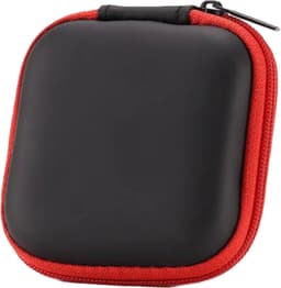 10x Oortjes Opberg Hoesje – Hardcase Etui voor Oordopjes en Laadkabels – Organizer voor Oortjes, USB-Sticks, Sleutels en Kleine Accessoires – Compact Opbergdoosje – Zwart — thumbnail 2