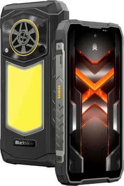 Robuuste Smartphone - Blackview Rock 5 - 48GB RAM - 256GB ROM - 20000 mAh - 6,78" 120Hz - Android 16 - Nieuwe telefoons 2026 - Zwart — thumbnail 1