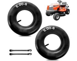 Byshayne- Bandenslang 13 x 5.00-6 mm - TR13 Ventielschacht - Luchtslang - Reserveband - Zwart - Natuurlijk Rubber - 2 Stuks - Binnenslang