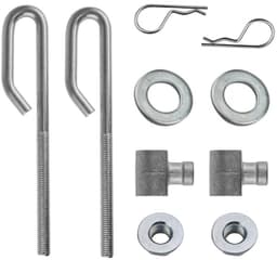 Dailygoods- Deck Lift Hanger Rod kit - Vervangt onderdeelnummers GX24864/GX21718 - Compatibel met E-serie en D-serie - Hoge kwaliteit - Voor diverse modellen - Inclusief bevestigingsmaterialen - Hefframe — thumbnail 3