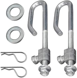 Dailygoods- Deck Lift Hanger Rod kit - Vervangt onderdeelnummers GX24864/GX21718 - Compatibel met E-serie en D-serie - Hoge kwaliteit - Voor diverse modellen - Inclusief bevestigingsmaterialen - Hefframe — thumbnail 1