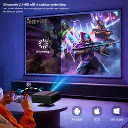 MKSS® Mini Beamer – Projector – Thuisbioscoop Beamer — thumbnail 4