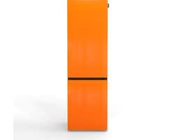 NUNKI LARGECOMBINF-AORA Combi Bottom Koelkast, D, 182+71l, Gloss Bright Orange All Sides