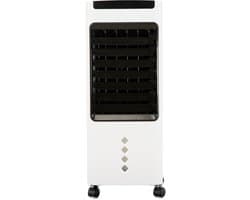 A-Cool Compact Luchtkoeler - LET OP: 2EKANSARTIKEL - Aircooler met Afstandsbediening - 4L Watertank - Koelelementen - Oscillatie - Timer