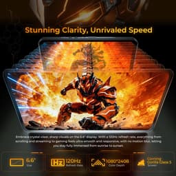 OUKITEL WP66 Rugged Smartphone 5G - 36GB RAM - 512GB ROM - 6,58'' - 11000mAh - Android 16 - 108MP Camera - Telefoon 2026 - NFC GPS - Oranje — thumbnail 2
