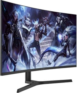 GameRaider HORUS GR32QC18V 32 inch 180Hz 0.5ms 2K QHD Adaptive Sync VA Gebogen Pivot Gaming Monitor — thumbnail 3