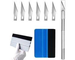 Vinyl Sticker Set voor Auto, Professionele Spatula met Vilt, DIY Squeegee en Film Tools voor Perfecte Auto Wrapping