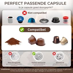 HEZIVO® Koffiecupmachine 3-in-1 - Draagbare Espressomachine - Voor Capsules en Gemalen Koffie — thumbnail 2