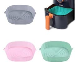 Airfryer Accessoires - Siliconen Bakje - Bakpapier - Herbruikbaar bakje