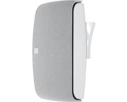 Satellietluidspreker - Boekenplankluidspreker Mini luidspreker - Muziek luisteren - 360 graden draaibare beugel - 4.5 inch woofer - Wit