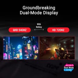 ASUS ROG Swift OLED PG27AQWP-W - QHD Tandem OLED Monitor - Next Gen OLED - TrueBlack Glossy - 540hz - 27 inch — thumbnail 7